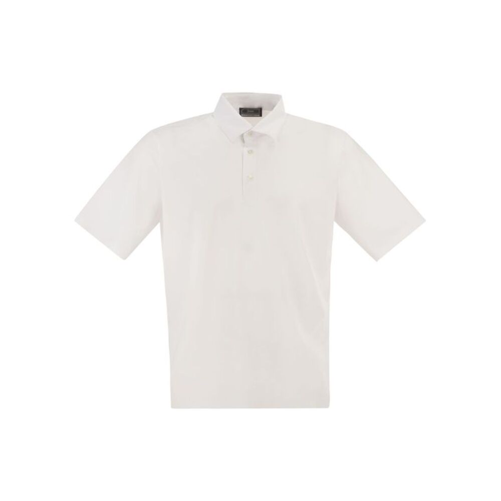Herno Men Technical Functional Fabric Polo Shirt